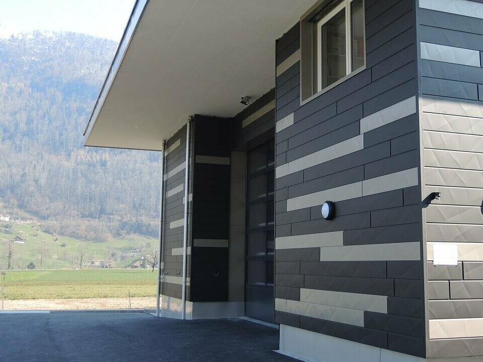 Werkstatteinfahrt der neuen Werkstatt in Oberarth mit Siding.X